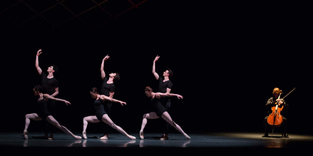 Boston Ballet in Jorma Elo's &quot;Bach Cello Suites.&quot; (Courtesy Rosalie O'Connor/Boston Ballet) 