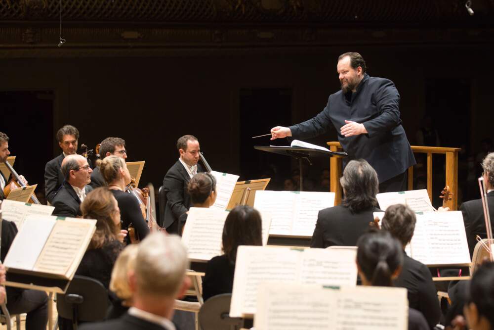 Boston Symphony Orchestra Music Director Andris Nelsons leads the BSO in Sibelius' Fifth Symphony. (Courtesy Hilary Scott)