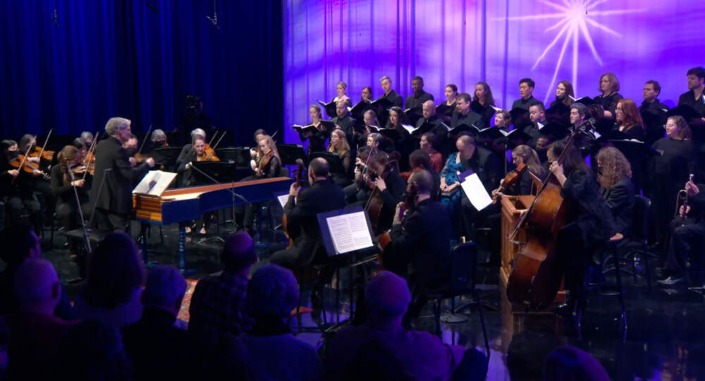 Boston Baroque’s Orchestra and Chorus (Courtesy of Boston Baroque)