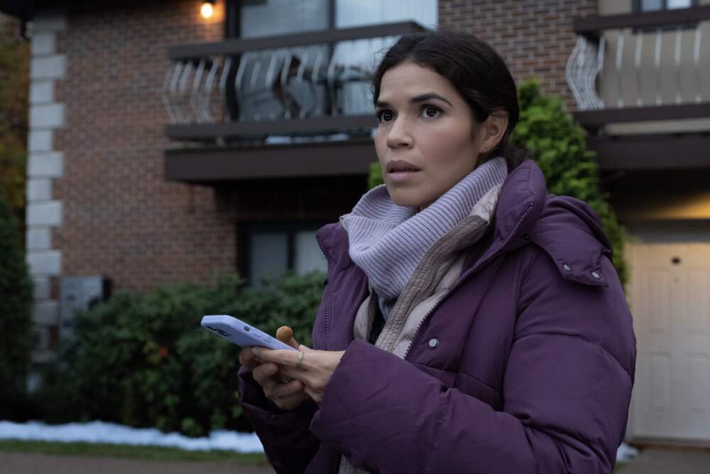 America Ferrera stars in &quot;Dumb Money.&quot; (Courtesy Sony Pictures)