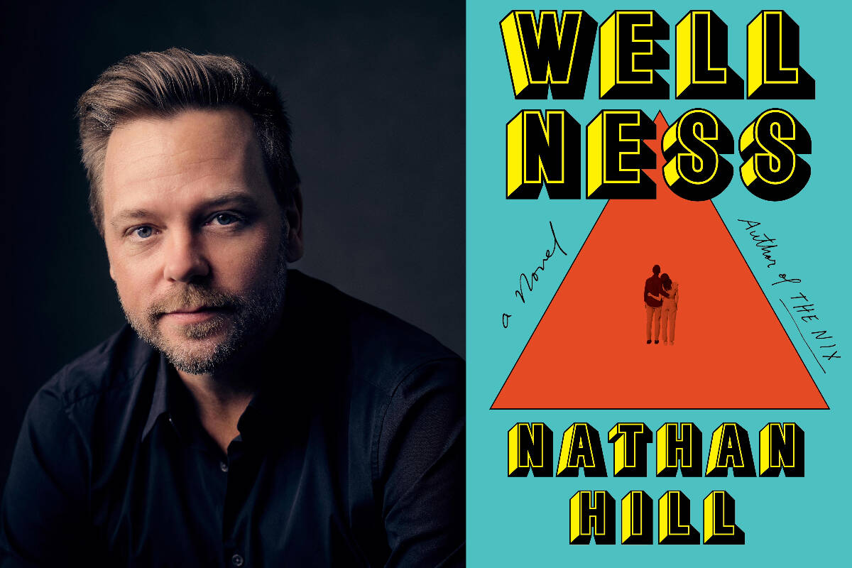 Nathan Hill is the author of "Wellness." (Courtesy of the publisher; Author photo by Erik Kellar)
