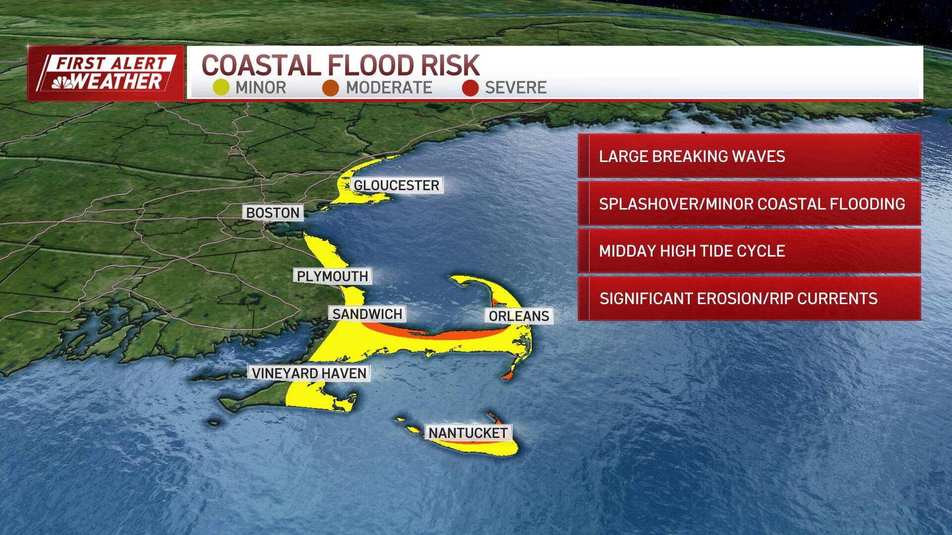 Hurricane Lee puts parts of Massachusetts under a tropical storm warning