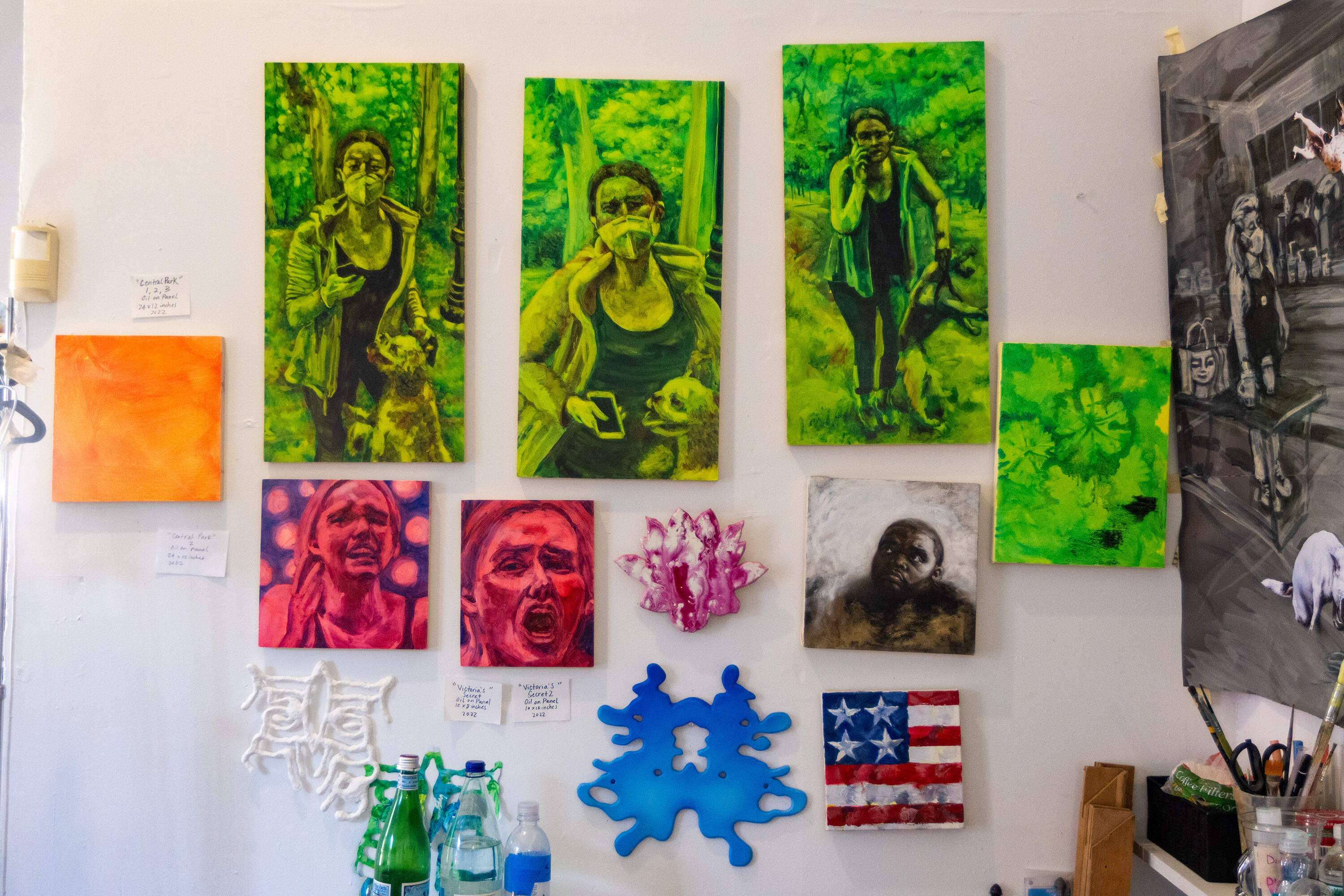 Szu-Chieh Yun's series "Central Park." (Jesse Costa/WBUR)