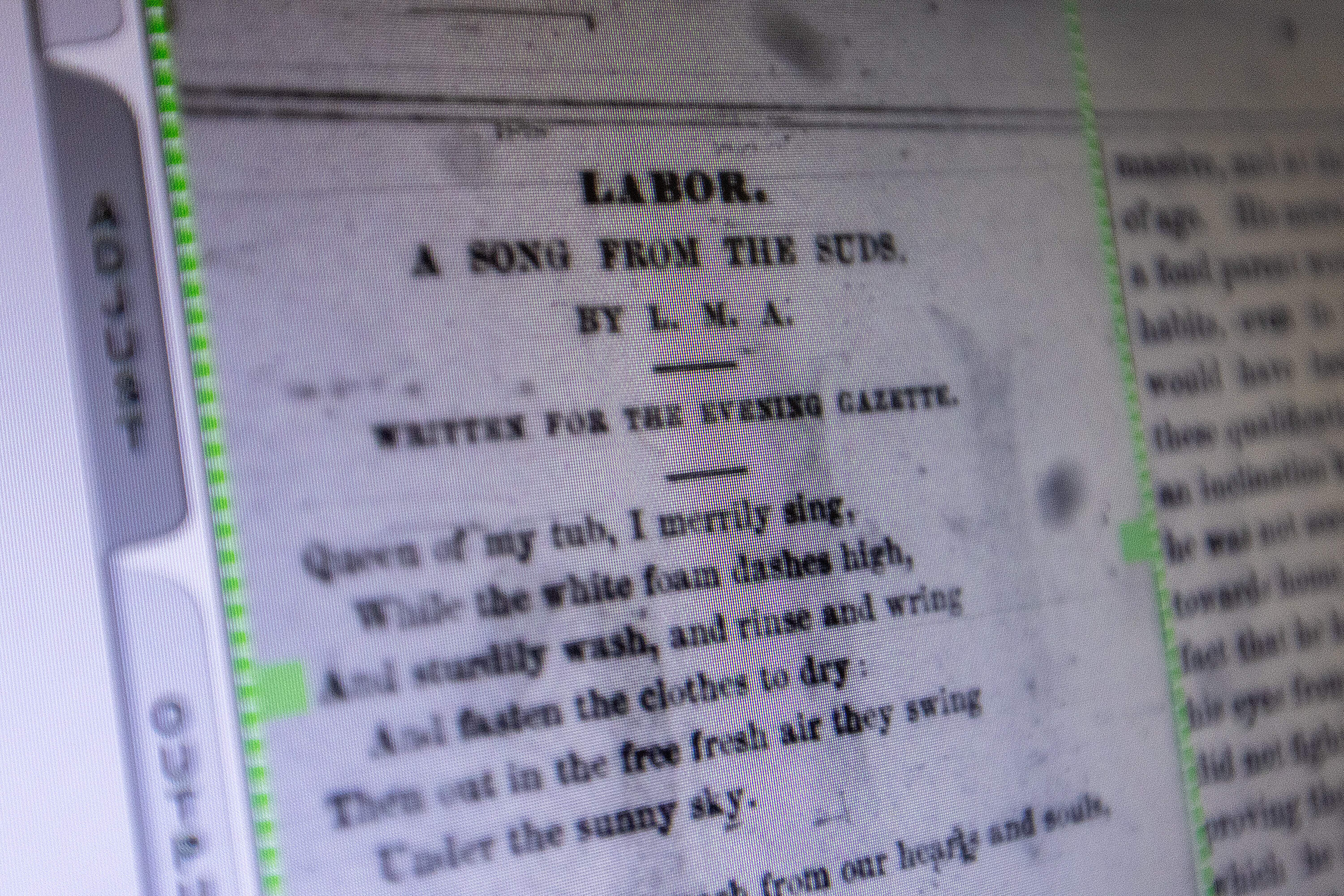 Alcott used aliases throughout her career for varying reasons. A. M. Barnard, Flora Fairfield, Tribulation Periwinkle and simply L. M. A. are among the most notable. (Jesse Costa/WBUR)
