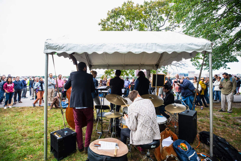 Crowds gather for Jazz Along the Charles in 2018. (Courtesy Celebrity Series/Robert Torres)