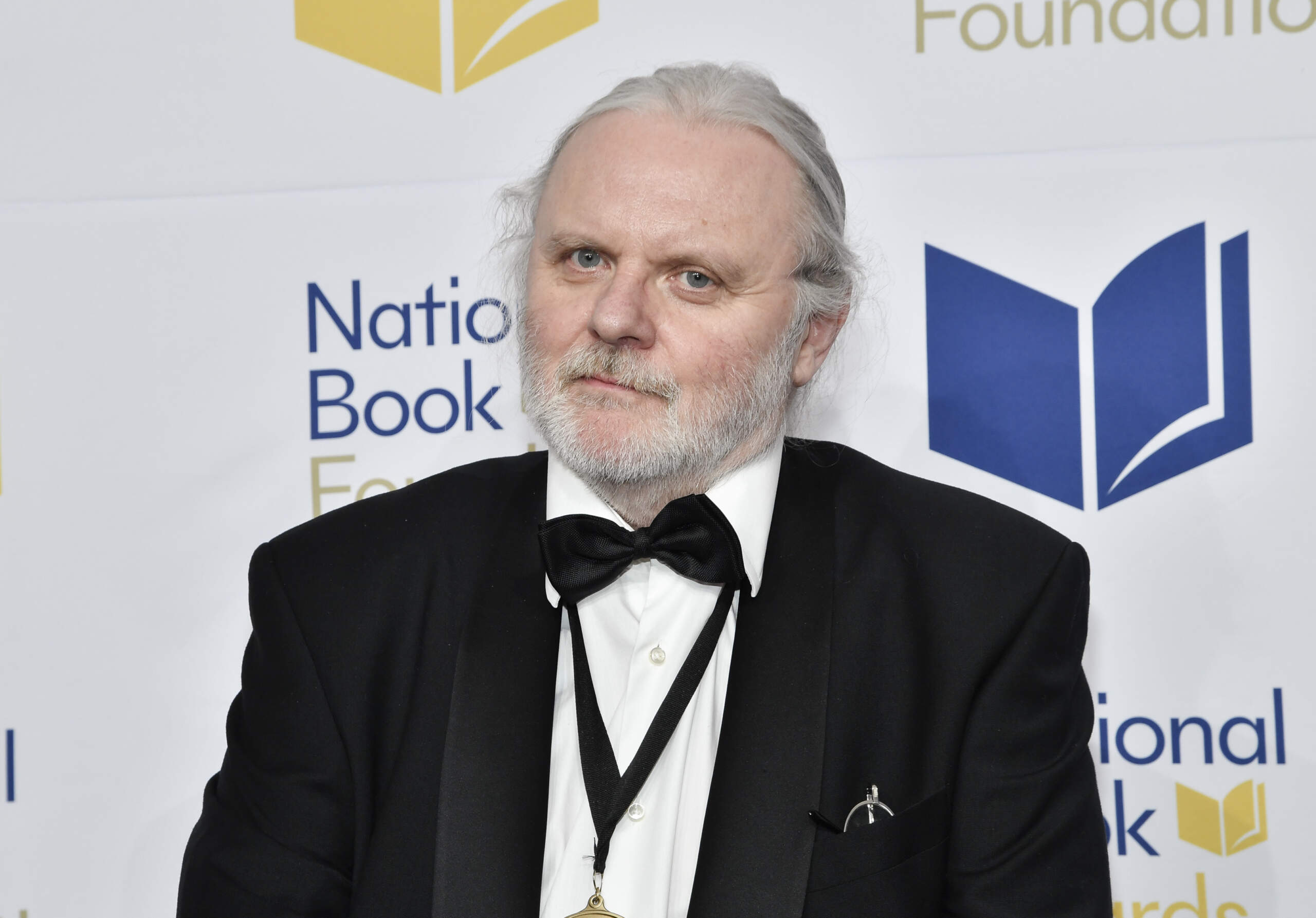 Jon Fosse attends the 73rd National Book Awards in 2022. (Evan Agostini/AP)