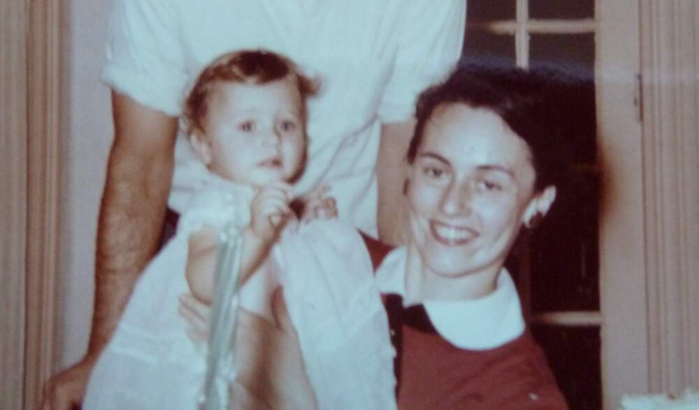 The author, as a baby, with her mother. (Courtesy Liz Vago)