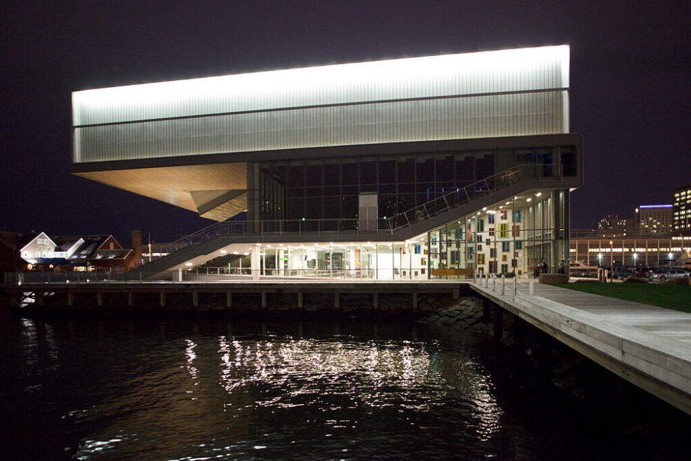 The ICA building was designed by architects Diller Scofidio + Renfro and opened to the public in 2006. It was the first new art museum built in Boston in nearly 100 years and the first building by Diller Scofidio + Renfro to be built in the United States. (James Leynse/Corbis via Getty Images)