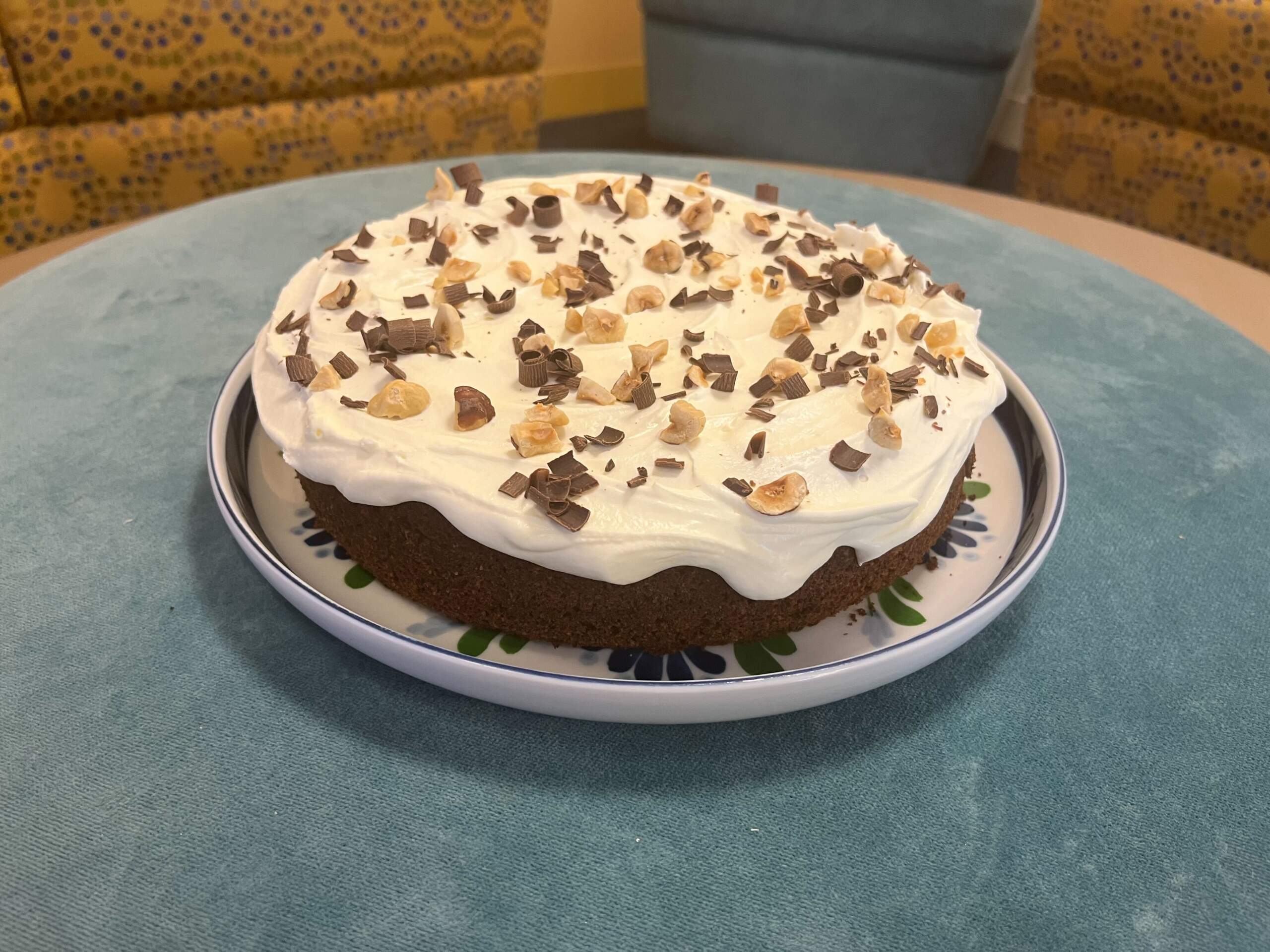Here & Now's Karyn Miller-Medzon made the chocolate torta from "Crave." (Grace Griffin/Here & Now)