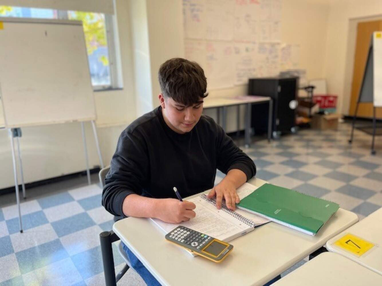 The pandemic made it more difficult for Chelsea High School senior Jimmy Merino to get to know his classmates after being remote his freshman year. (Courtesy of Jimmy Merino)