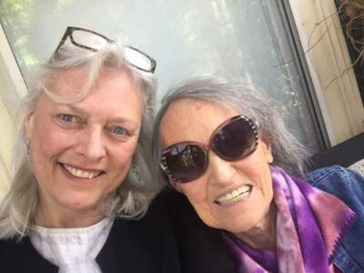 The author and her mother in their last selfie together. (Courtesy Liz Vago)