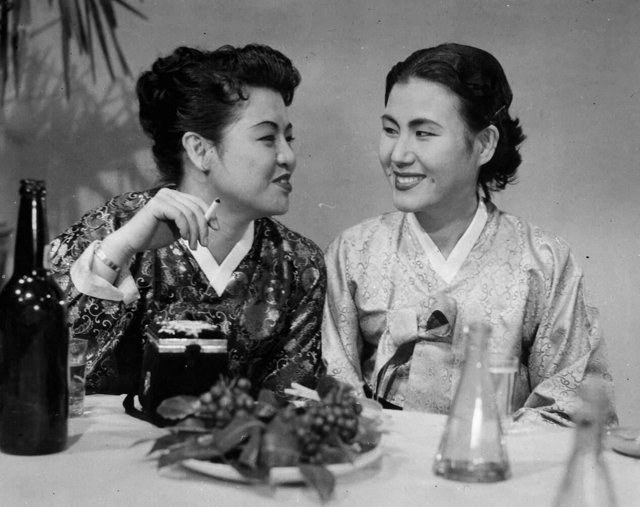 A still from Han Hyung-mo’s 1956 melodrama, "Madame Freedom." (Courtesy Korean Film Archive)