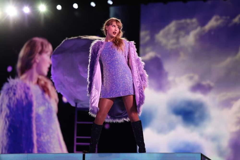 A still from &quot;Taylor Swift: The Eras Tour&quot; movie. (Courtesy TAS Rights Management)