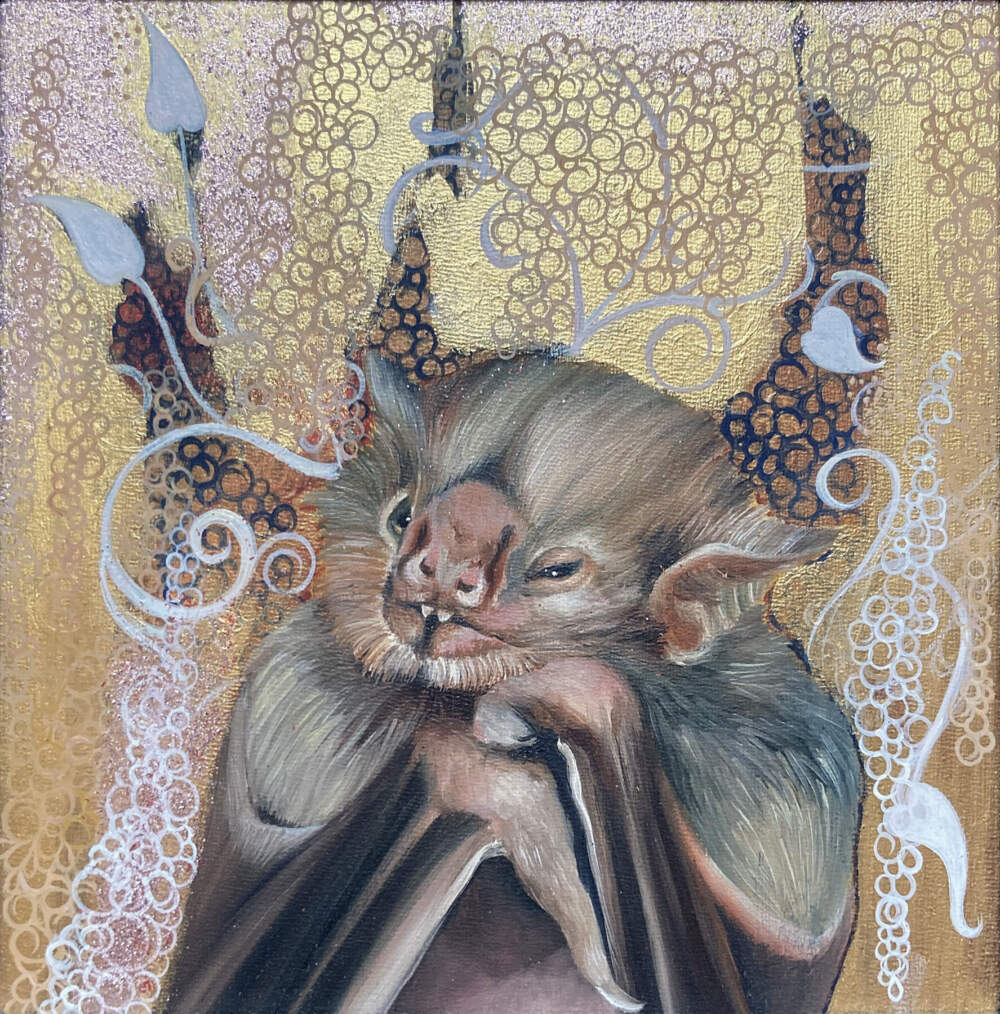 Resa Blatman, &quot;Small Bat Portrait 1,&quot; 2008 (Courtesy of the artist/Peabody Essex Museum)