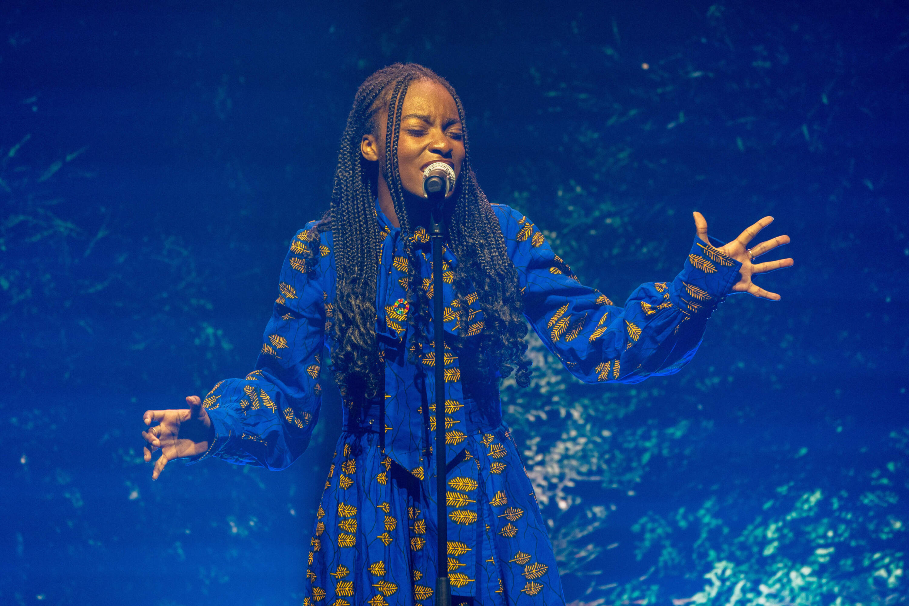 National Youth Poet Laureate Salome Agbaroji. (Courtesy of Urban Word)