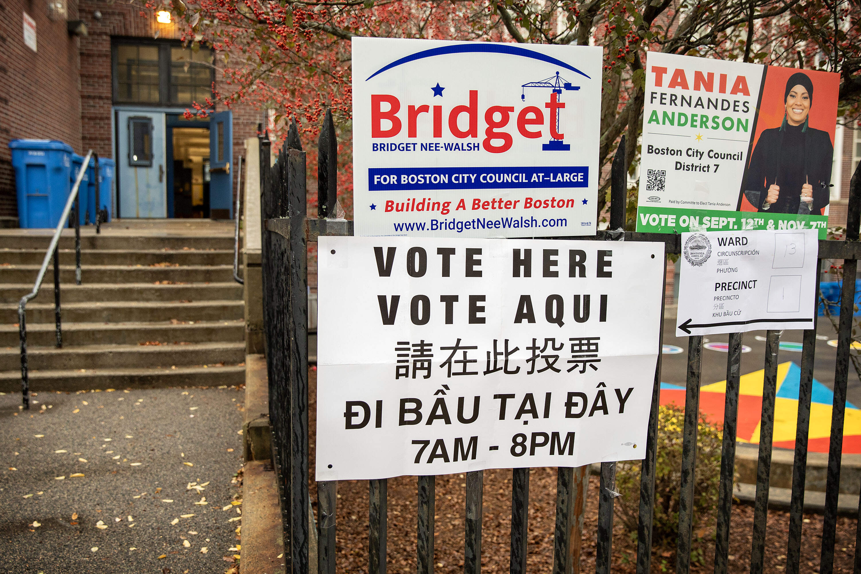 Election posters and a 