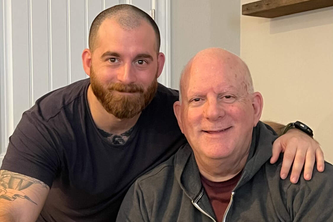 Brendan and Ken Feldstein in 2023. (Coutesy: Ken Feldstein)