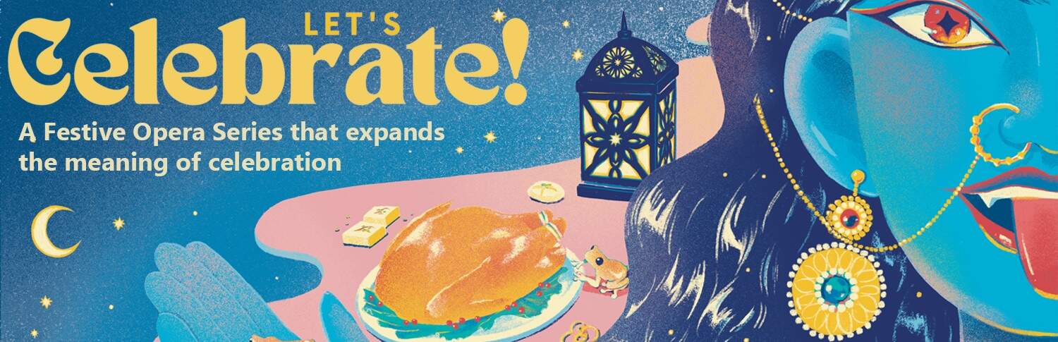 A poster for "Let's Celebrate." (Courtesy White Snake Projects)