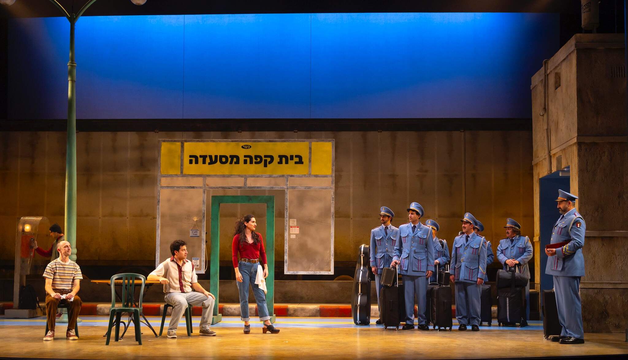 The cast of "The Band's Visit." (Courtesy T Charles Erickson)