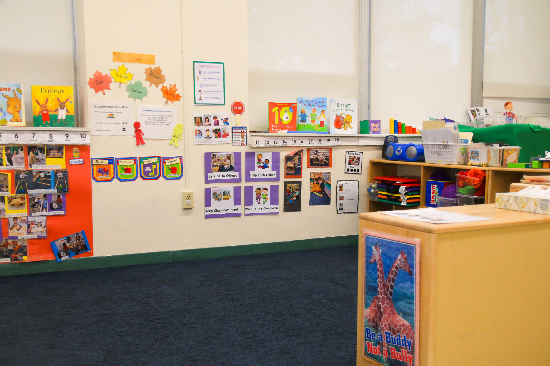 A classroom at ABCD Head Start in East Boston. (Emily Piper-Vallillo/WBUR)