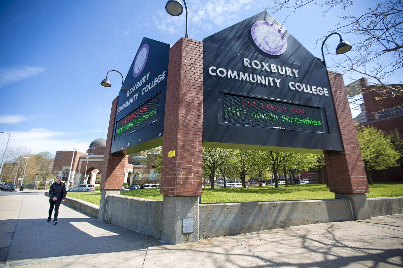 Roxbury Community College. (Jesse Costa/WBUR)