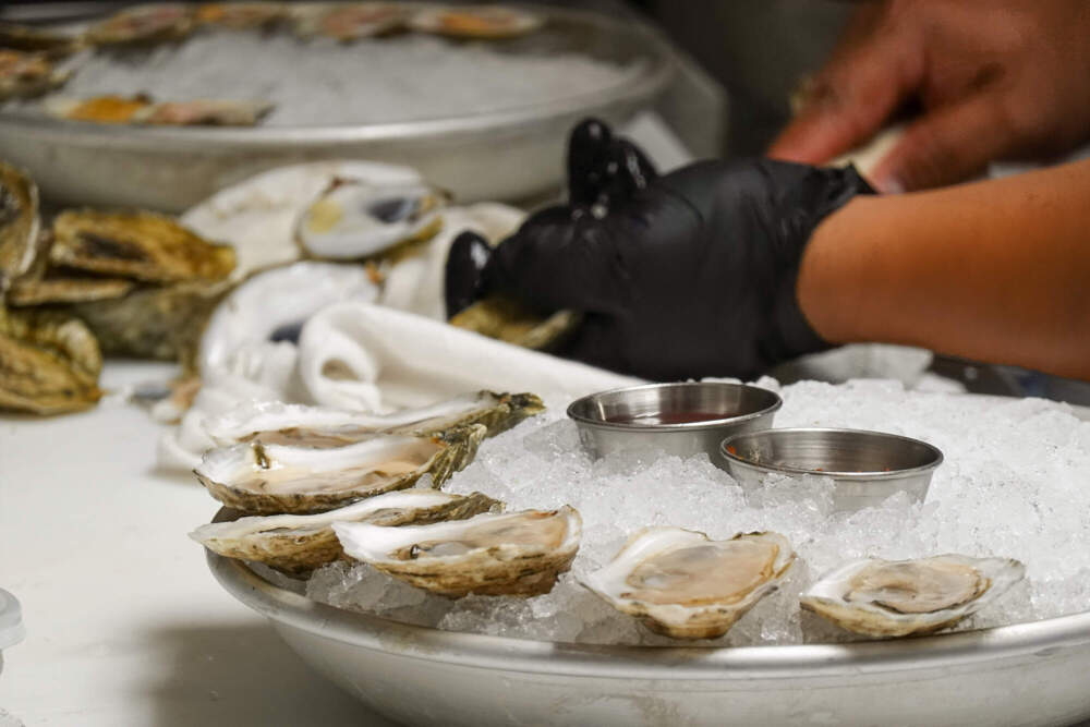 Oysters on the half shell at Eastern Standard. (Courtesy Eastern Standard)