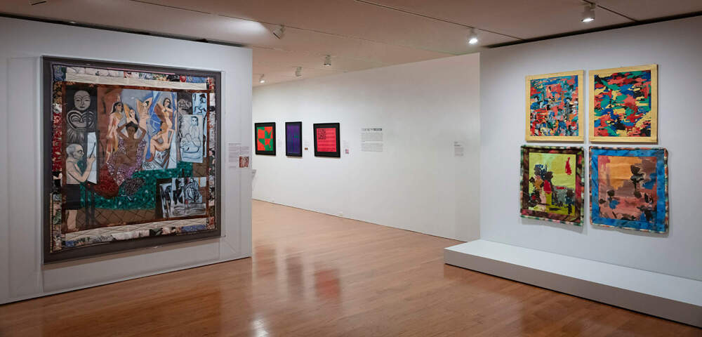 The exhibit of Faith Ringgold's work, &quot;Freedom to Say What I Please,&quot; is on view at the Worcester Art Museum through March 17.  (Courtesy Worcester Art Museum)