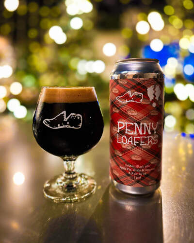 Penny Loafers oatmeal stout (Courtesy Lost Shoe Brewing and Roasting Company)