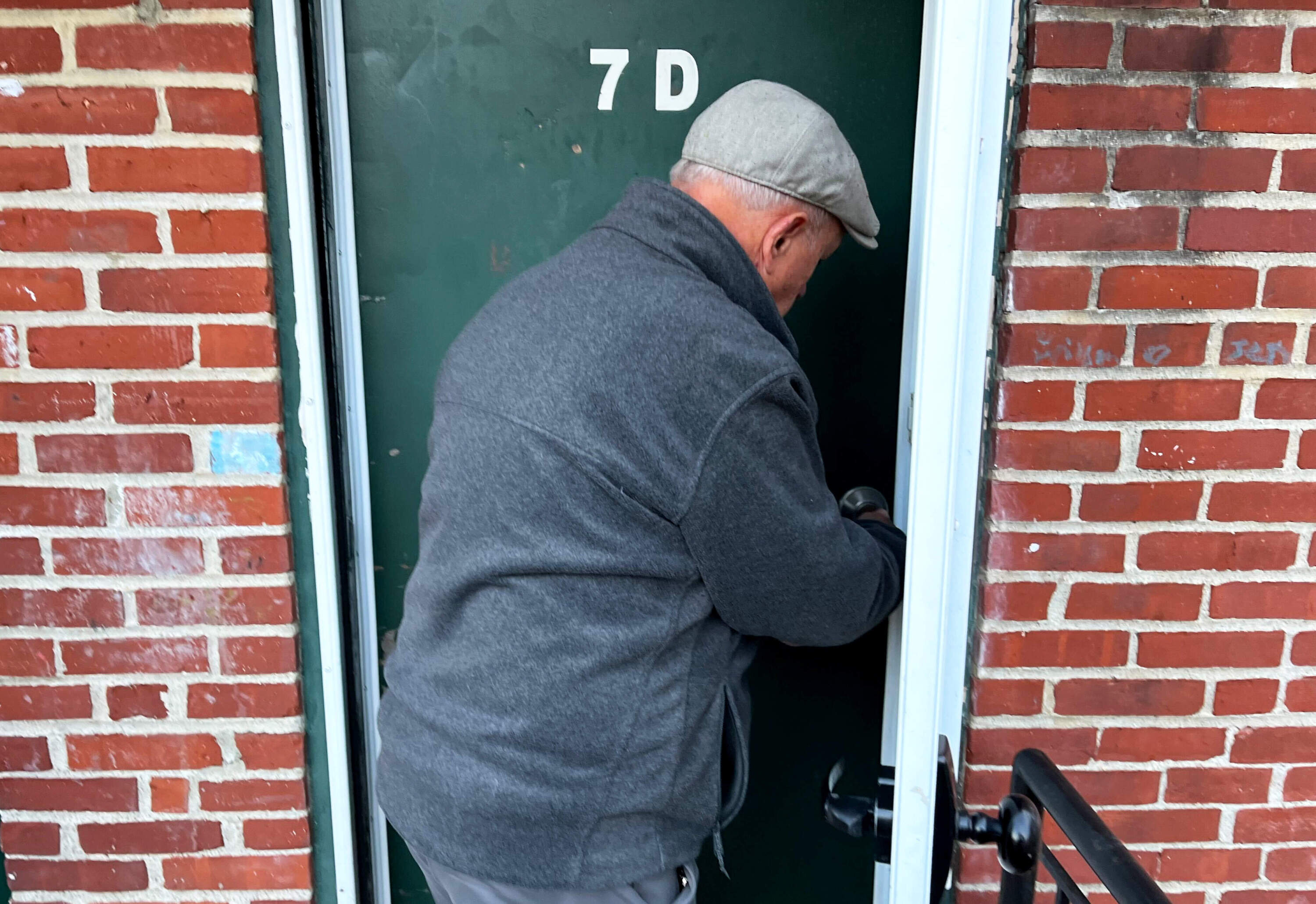 Waltham housing director John Gollinger. (Todd Wallack/WBUR)