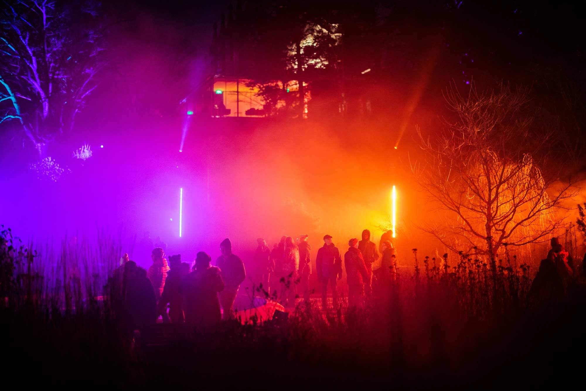 The installation is open until the evening of Solstice, on Dec. 21. (Courtesy Aram Boghosian)