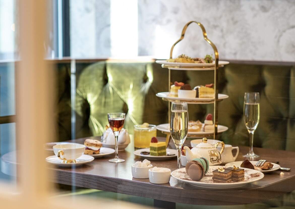 Afternoon tea at Silver Dove in Boston. (Photo courtesy of Silver Dove Afternoon Tea)