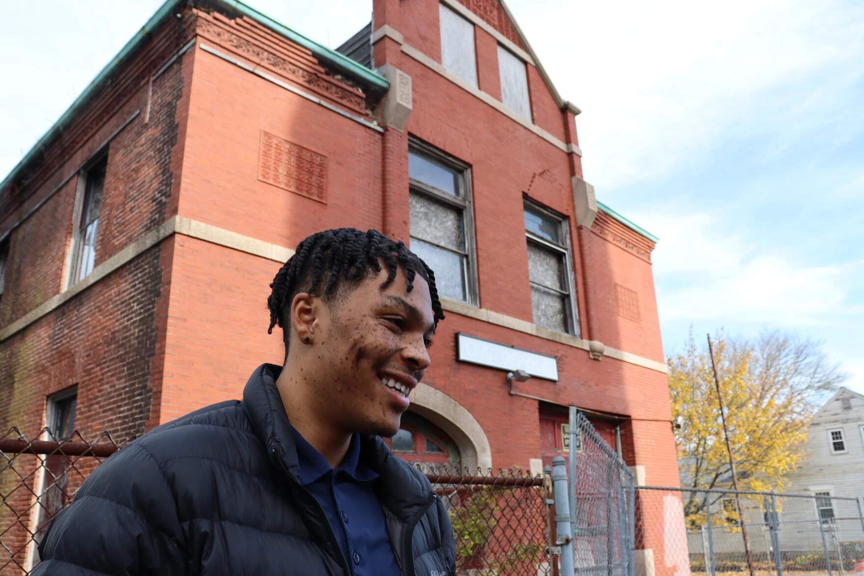 "The Hillman street firehouse may have been relatively unused in New Bedford for decades, but it now has a bright future within," said Senior Trey Turner. "We look forward to providing a sustainable model for attached housing in such a renowned location." (Eve Zuckoff/CAI)
