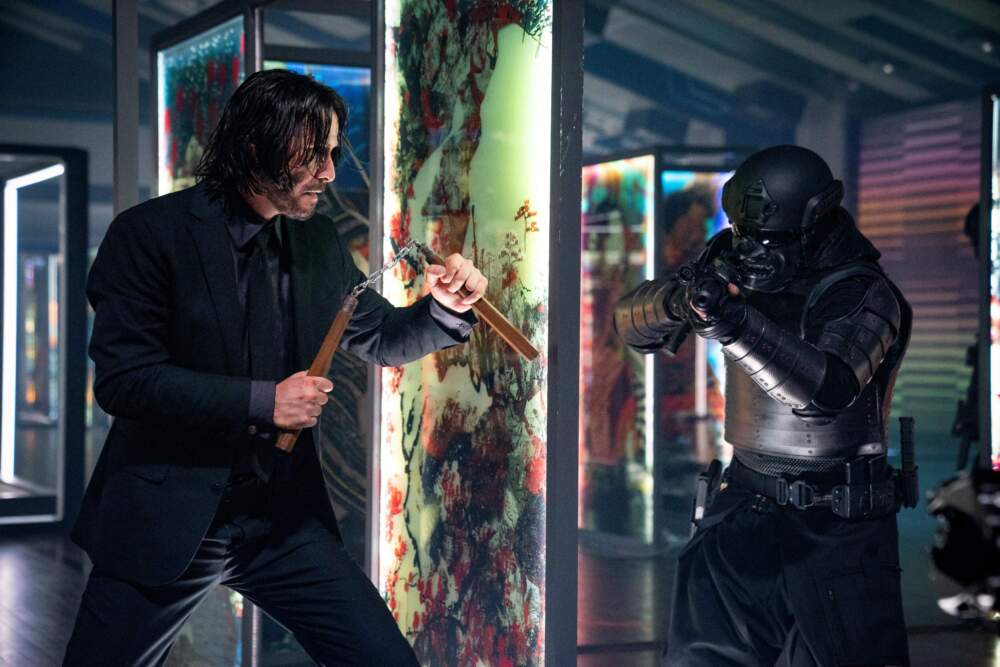 Keanu Reeves in &quot;John Wick: Chapter 4.&quot; (Courtesy Murray Close/Lionsgate)
