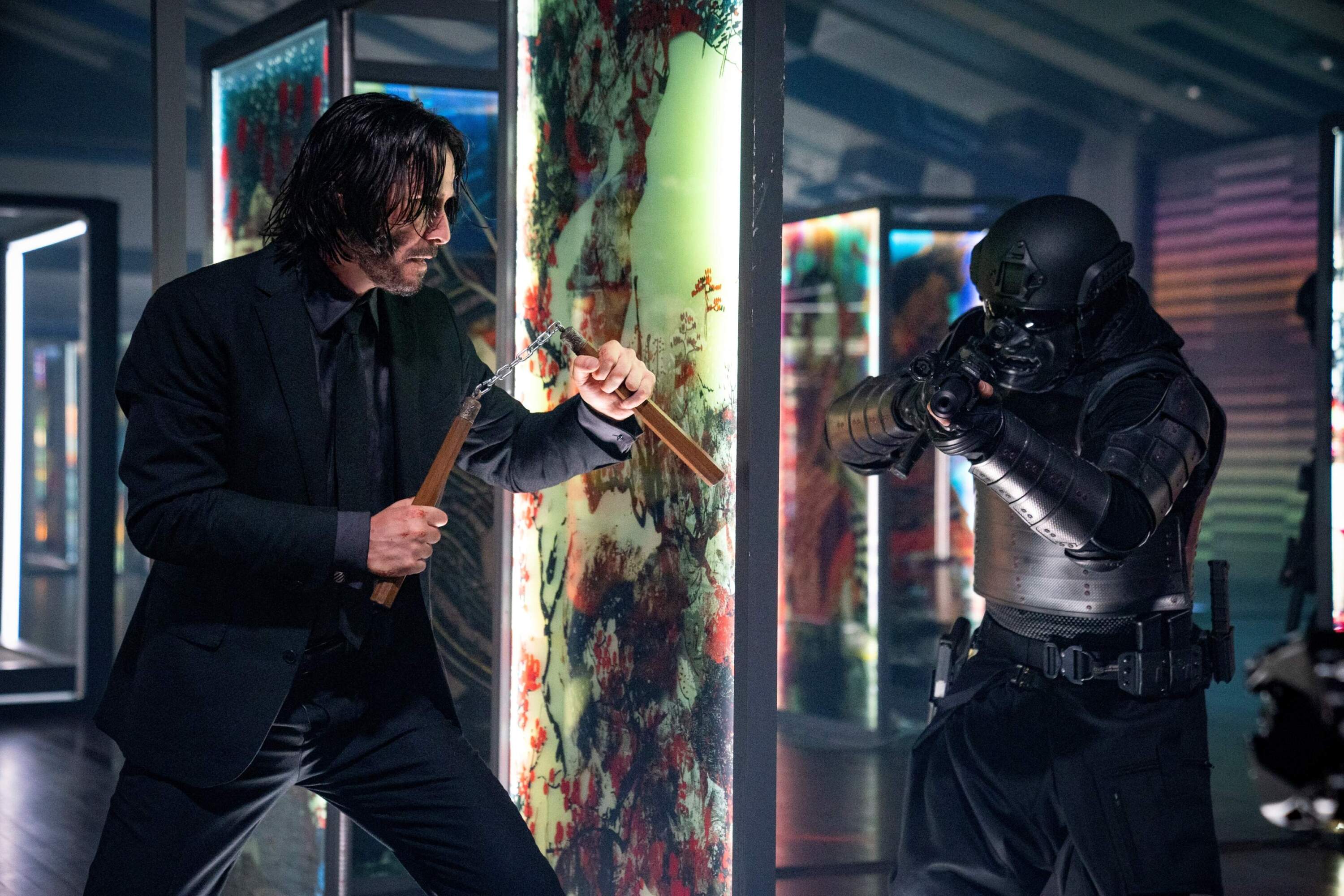 Keanu Reeves in "John Wick: Chapter 4." (Courtesy Murray Close/Lionsgate)