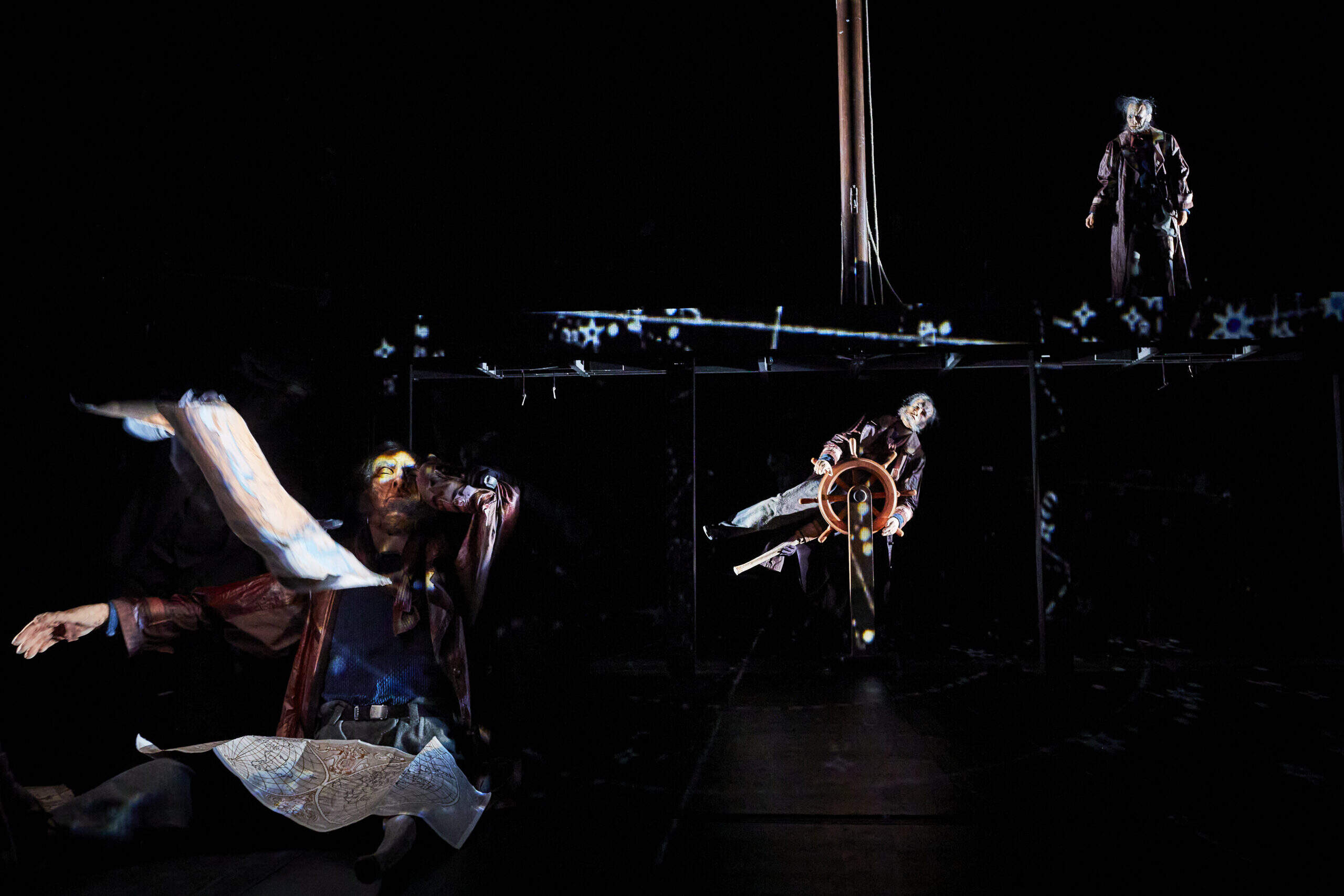 Captain Ahab from Plexus Polaire's "Moby Dick." (Courtesy Christophe Raynaud de Lage)