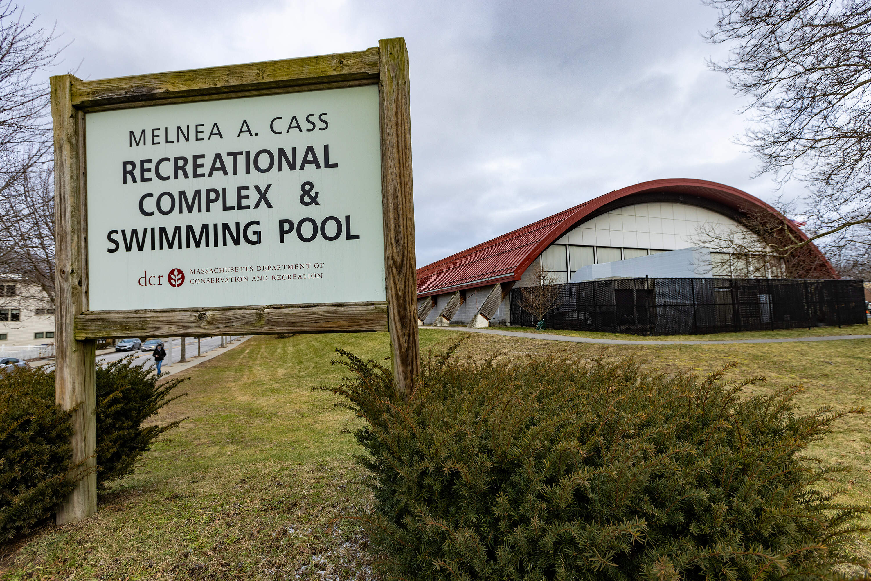 The Melnea A. Cass Recreational Complex in Roxbury. (Jesse Costa/WBUR)