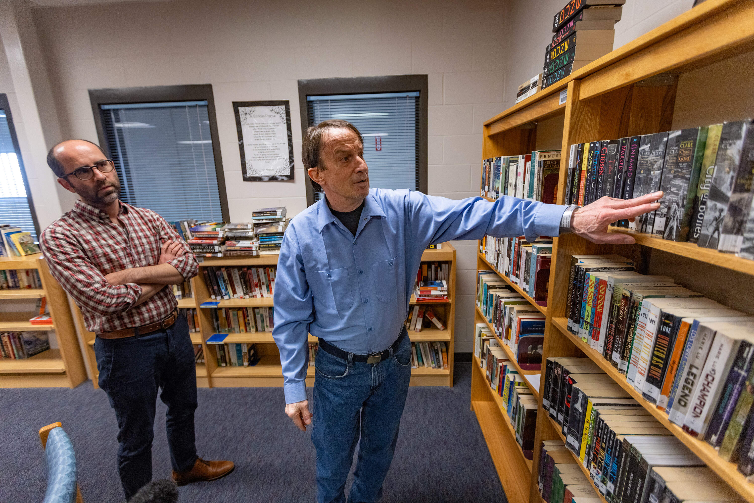 The power of books behind bars: Local librarian transforms jail 