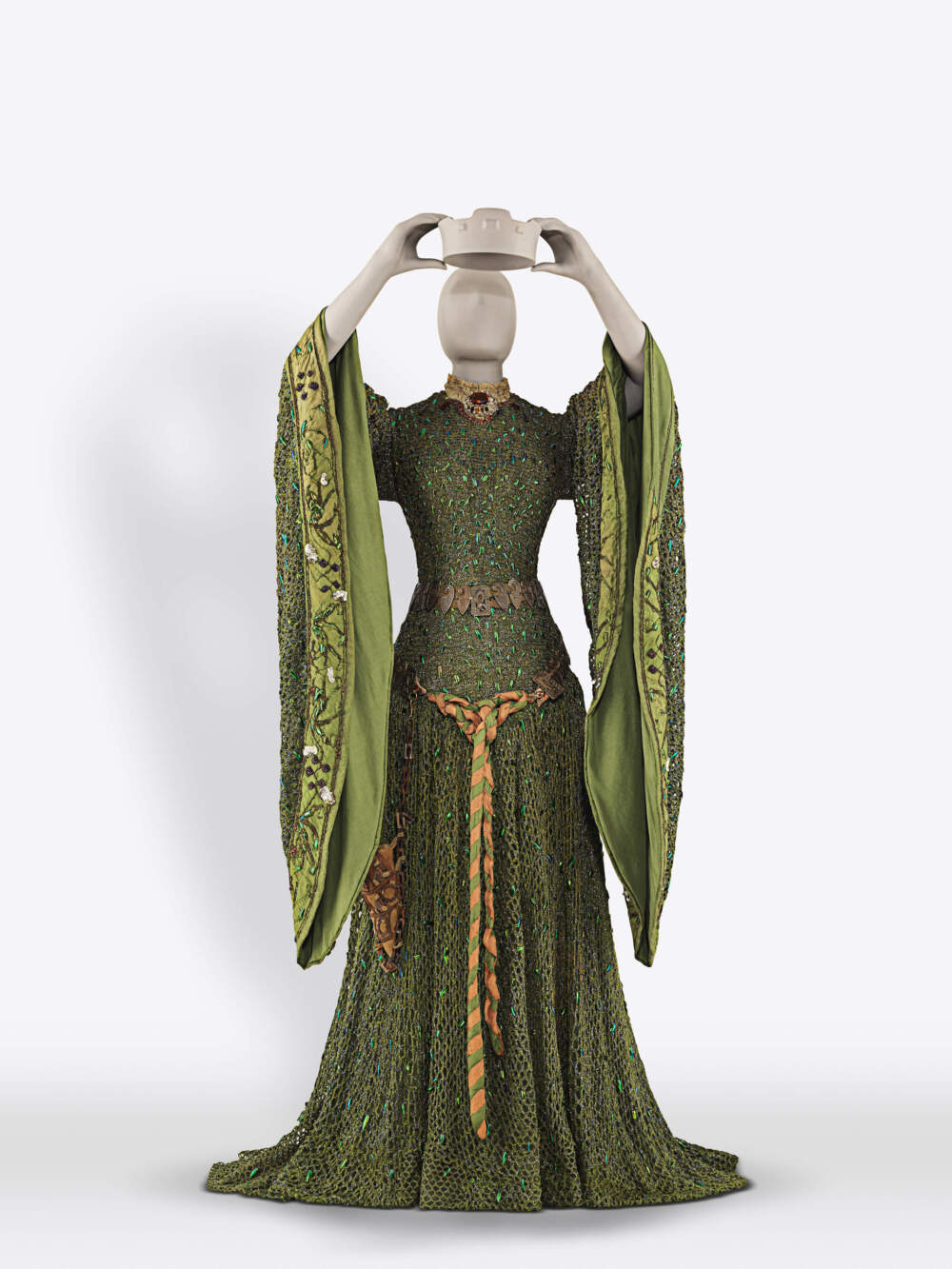 'Beetle Wing Dress' for Lady Macbeth. (Courtesy Museum of Fine Arts)