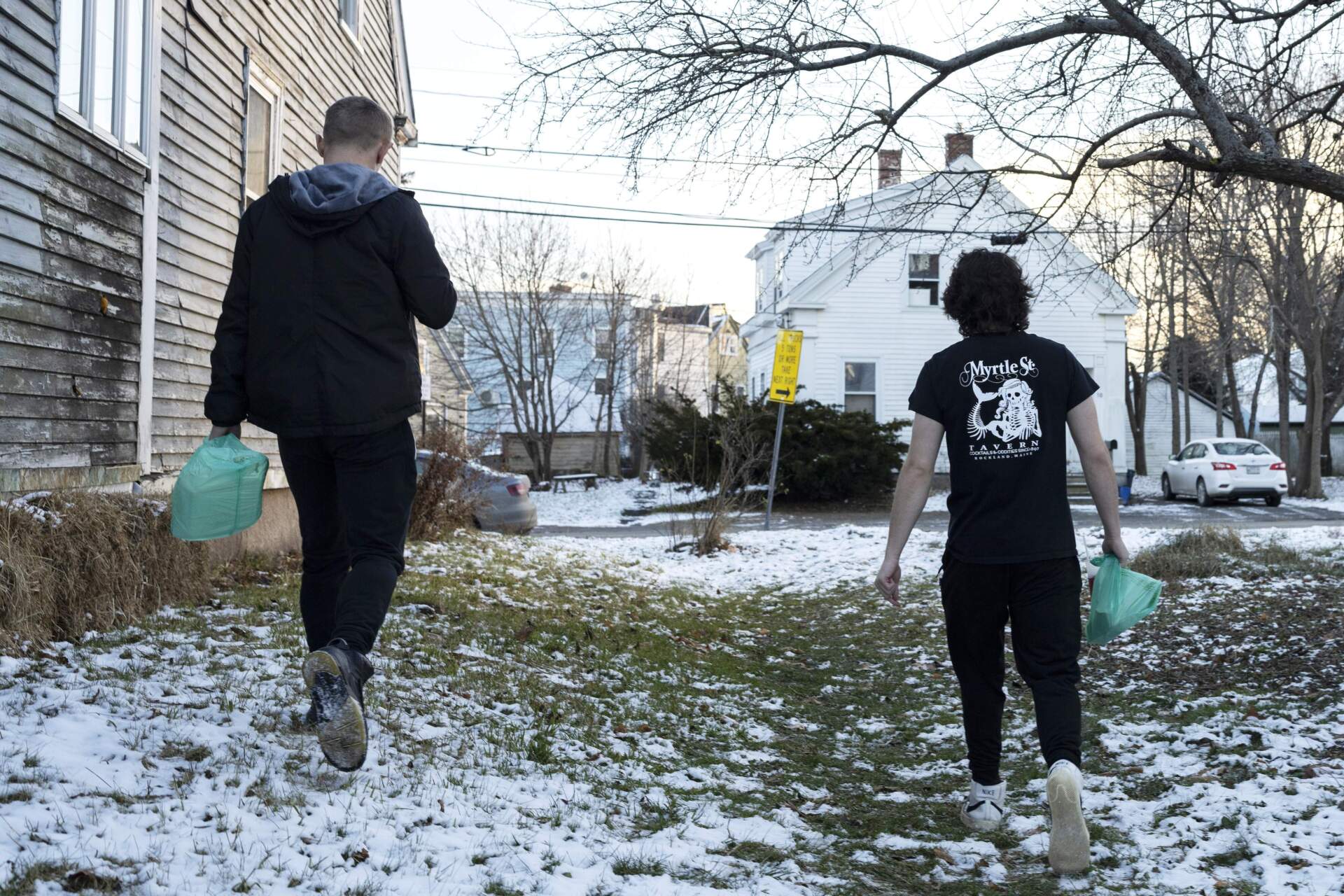 Timmy, left, and Harry, both now 17, used to have frequent encounters with the police in Rockland. Credit: Ashley L. Conti for The New York Times