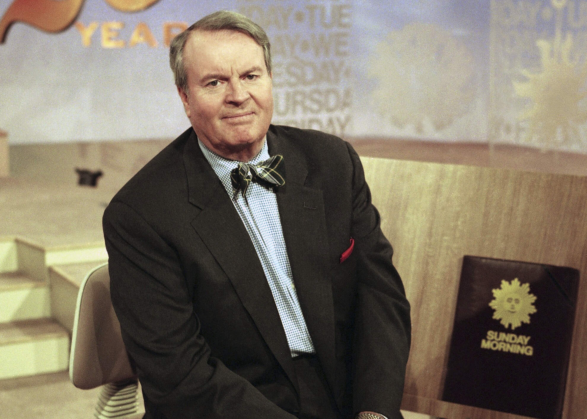 Charles Osgood, anchor of CBS's "Sunday Morning," poses for a portrait. (Suzanne Plunkett/AP)