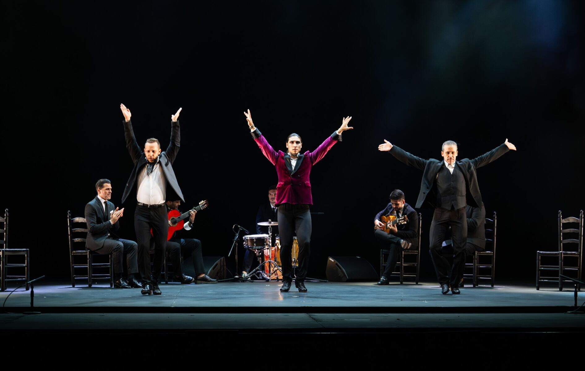 Dancers performing “Gala Flamenca.” (Courtesy Elliott Franks)