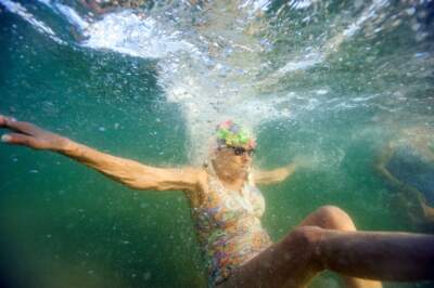 L Street Brownies' chilly swim is an old tradition for New Year's Day