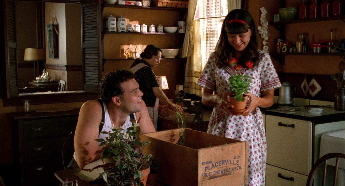 Left to right, Vincent D'Onofrio, Judith Malina and Tracey Ullman in "Household Saints." (Courtesy Milestone Films/Kino Lorber)