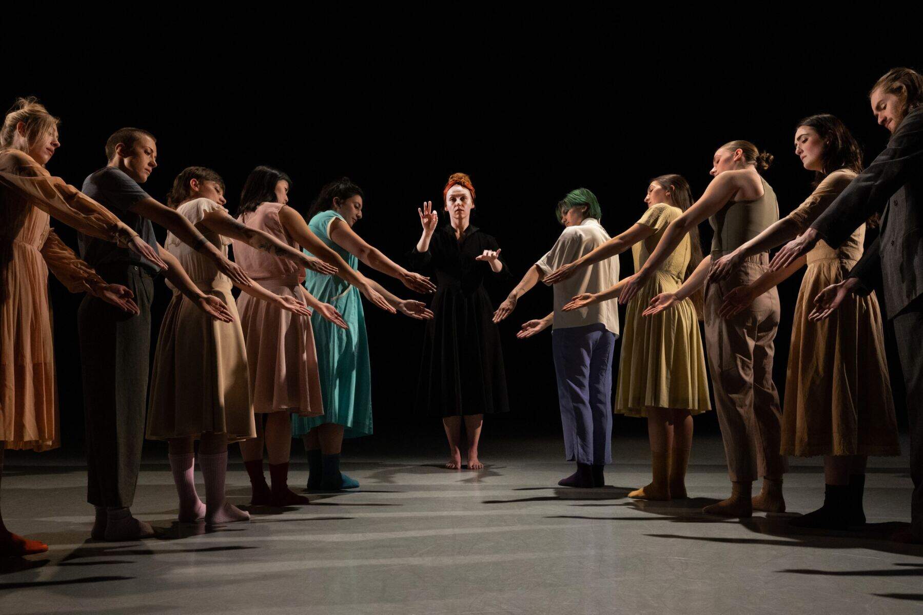Dancers perform Jessi Stegall’s “The Theremin Vignettes." (Courtesy Melissa Blackall)