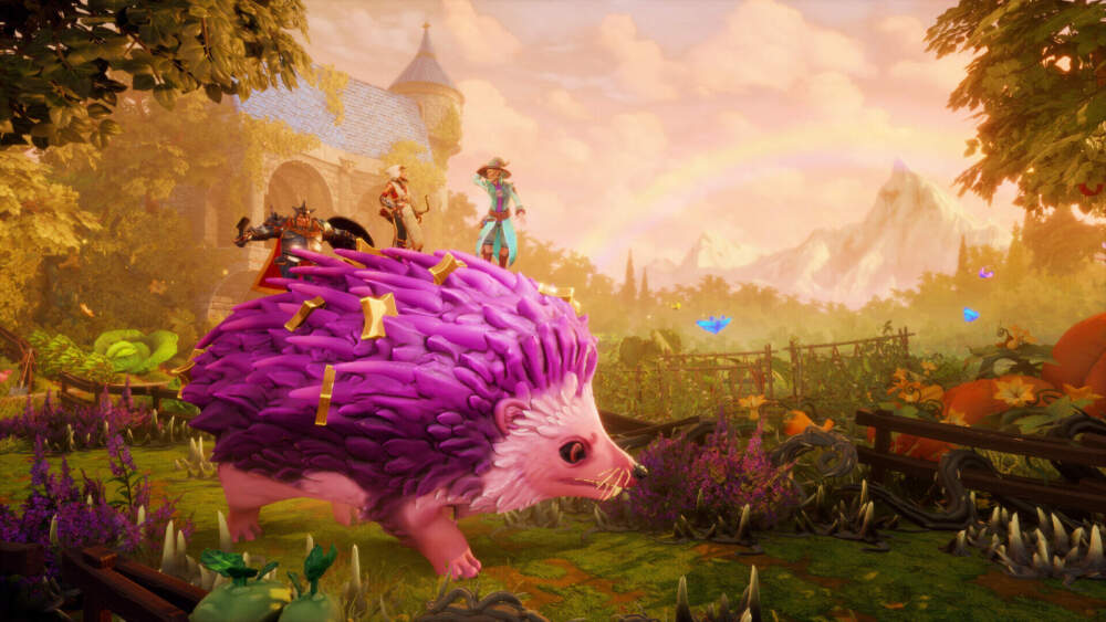 "Trine 5" does not lack for colorful, whimsical settings, even as its puzzles sometimes disappoint. (Courtesy of THQ Nordic)