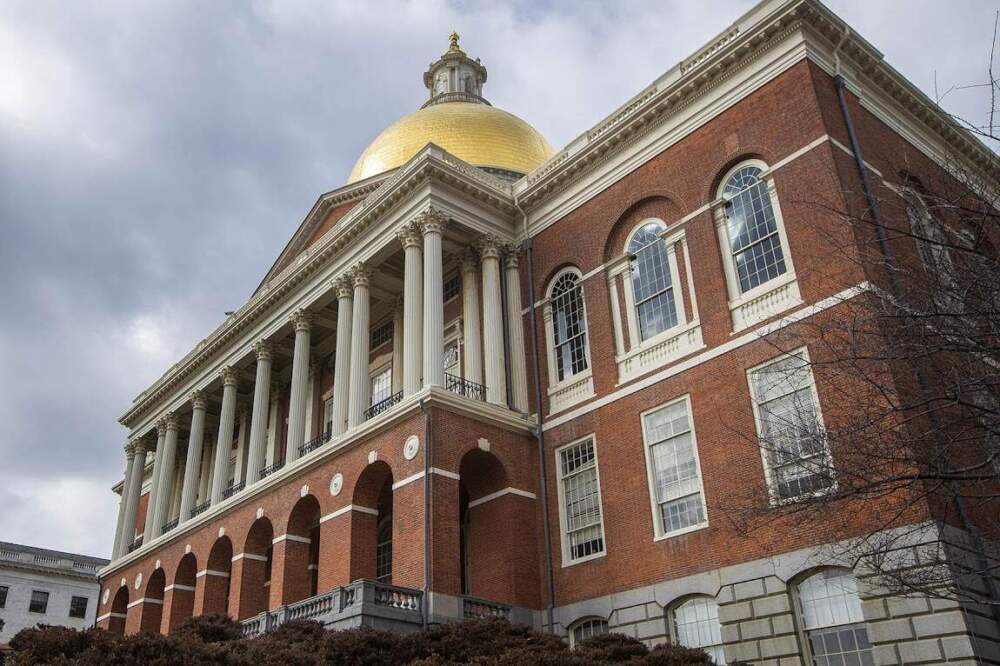 The Massachusetts State House. (Jesse Costa/WBUR)