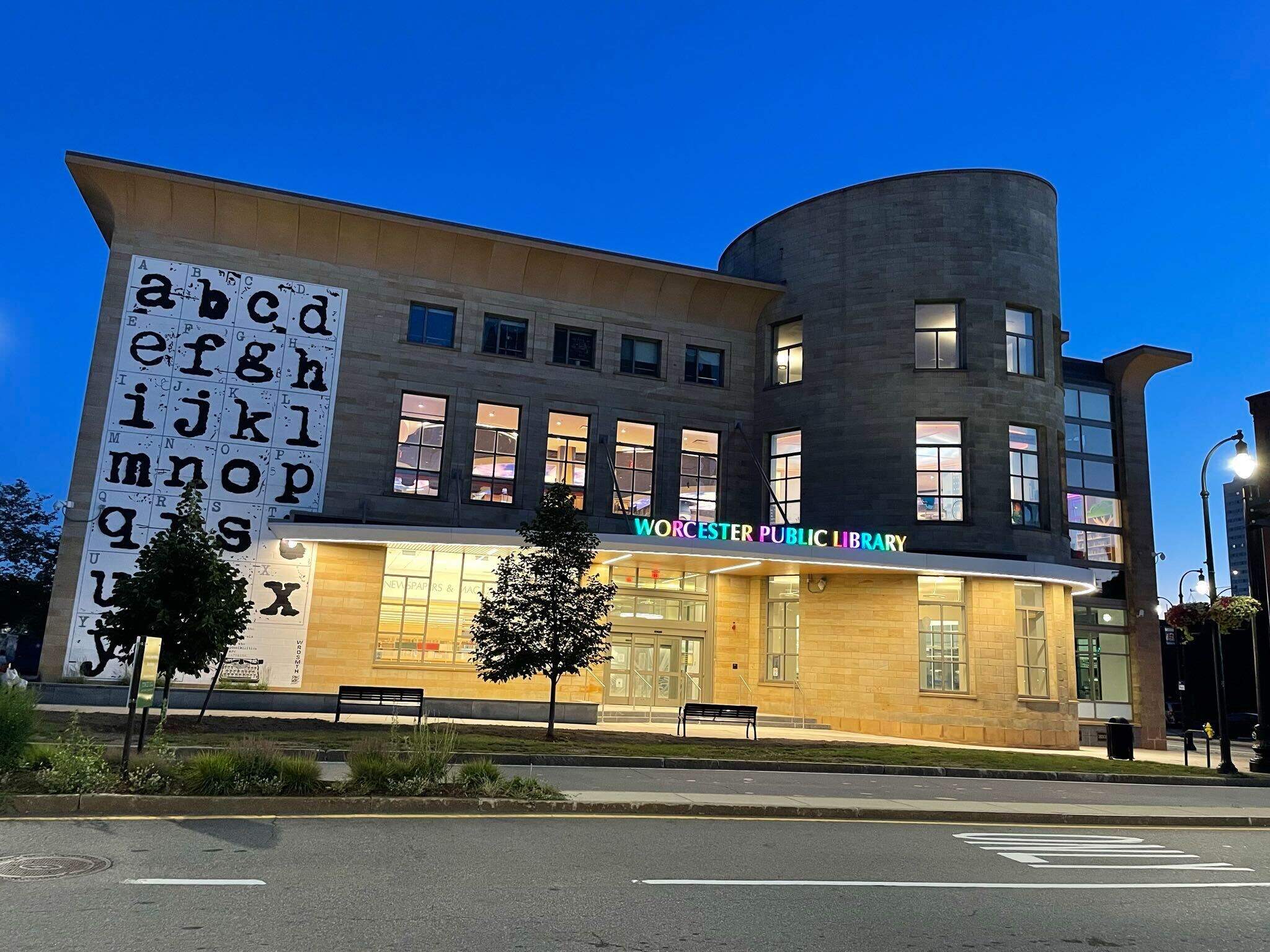 Worcester Public Library (Courtesy of the Worcester Public Library)