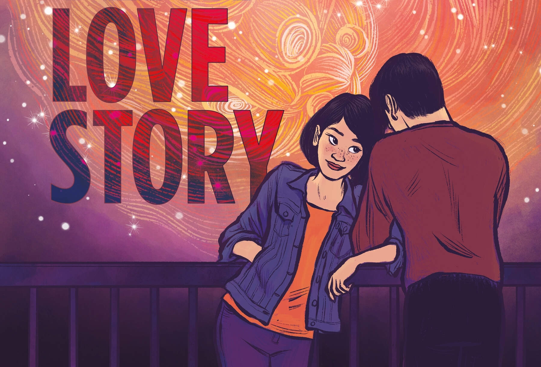 Book review: Graphic novel romance 'Lunar New Year Love Story' : NPR