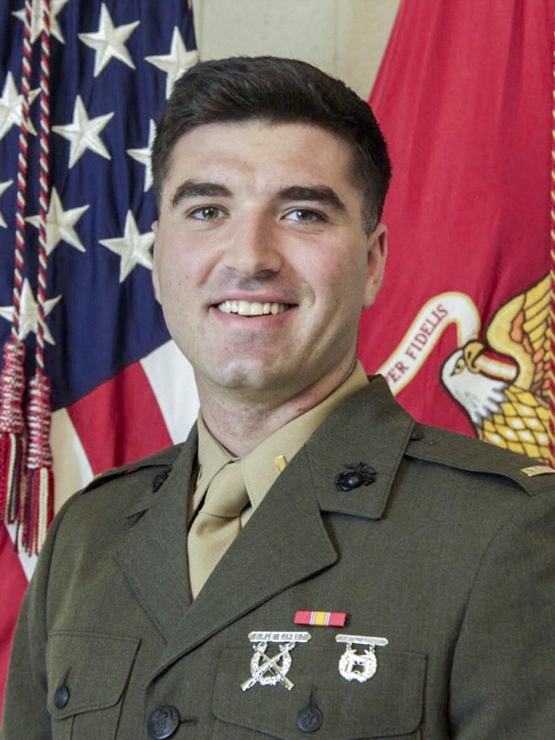 This photo provided by the Marines Corps., shows Capt. Jack Casey.  (U.S. Marines Corps via AP)