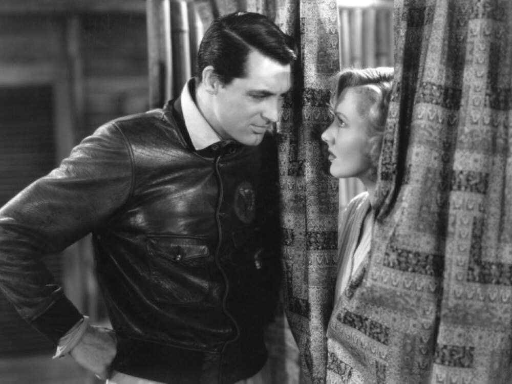 Cary Grant and Jean Arthur in &quot;Only Angels Have Wings.&quot; (Courtesy Sony Pictures)